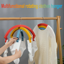 Load image into Gallery viewer, Organono High Quality 6-Clips Rainbow Hanger