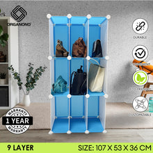 Load image into Gallery viewer, Organono DIY Partition Bag Shelf Cabinet Organizer Open Partition