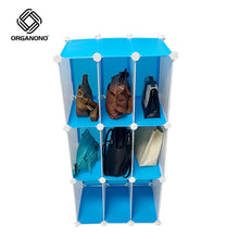 Load image into Gallery viewer, Organono DIY Partition Bag Shelf Cabinet Organizer Open Partition