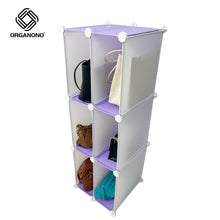 Load image into Gallery viewer, Organono DIY Partition Bag Shelf Cabinet Organizer Open Partition