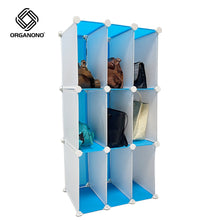 Load image into Gallery viewer, Organono DIY Partition Bag Shelf Cabinet Organizer Open Partition