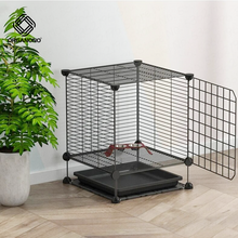 Load image into Gallery viewer, Organono DIY Small Hamster Pet Dog Cat Cage Golden Bear Hamster Nest Expandable Stackable Play Pen with Poop Tray