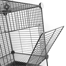 Load image into Gallery viewer, Organono DIY Small Hamster Pet Dog Cat Cage Golden Bear Hamster Nest Expandable Stackable Play Pen with Poop Tray