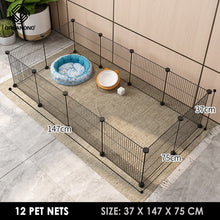 Load image into Gallery viewer, Organono DIY 6-12 Grid Net Multipurpose Stackable Play Pen - 35cm