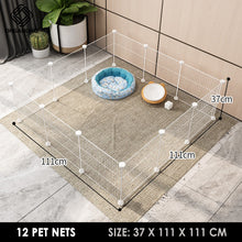 Load image into Gallery viewer, Organono DIY 6-12 Grid Net Multipurpose Stackable Play Pen - 35cm