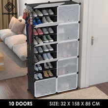 Load image into Gallery viewer, Organono DIY 4-30 Layers BLACK Shoe Organizer - Removable Layer