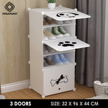 Load image into Gallery viewer, Organono DIY 6-30 Layers CATS & DOGS DOORS Shoe Organizer - Removable Layer