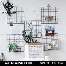 Load image into Gallery viewer, Organono Metal Decor Photo Frame Wall Metal Net