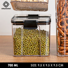 Load image into Gallery viewer, Organono Sealed Transparent Food Storage Jar