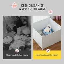 Load image into Gallery viewer, Organono DIY 6-14 Panels Multipurpose Pet Cage Stackable Play Pen