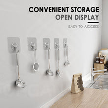 Load image into Gallery viewer, Organono Transparent Wall Hanging Nail-free No Hole Hook Seamless Adhesive Hook