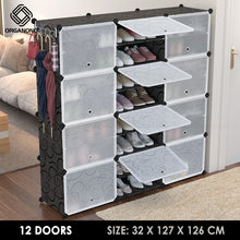Load image into Gallery viewer, Organono DIY 4-30 Layers BLACK Shoe Organizer - Removable Layer