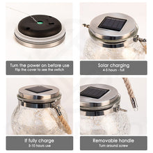 Load image into Gallery viewer, Organono Outdoor Solar Wishing Lamp Garden Light