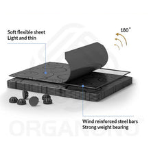 Load image into Gallery viewer, Organono DIY 9 Doors Wardrobe Organizer Stackable Cabinet with Hanging Pole