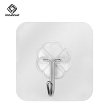 Load image into Gallery viewer, Organono Transparent Wall Hanging Nail-free No Hole Hook Seamless Adhesive Hook