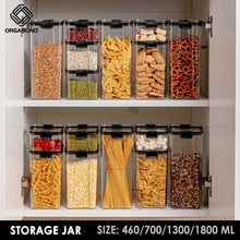 Load image into Gallery viewer, Organono Sealed Transparent Food Storage Jar