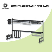 Load image into Gallery viewer, Organono DIY and Adjustable Dish Rack
