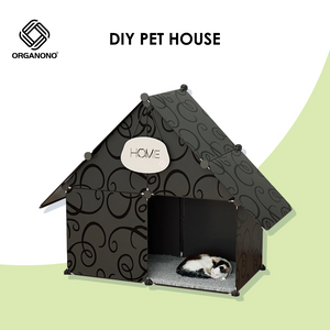 Organono DIY 1 Layer Colorful Pet House