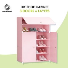 Load image into Gallery viewer, Organono DIY 6 Layers Multipurpose Shoe Organizer
