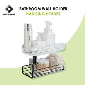 Organono Minimalist Multipurpose Bathroom Wall Hanging Holder