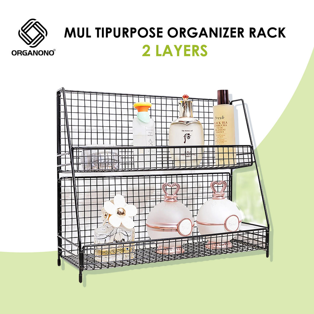 Organono Multifunctional 2 Layer Organizer Rack