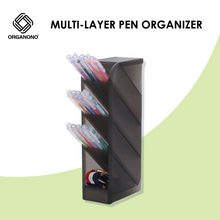 Load image into Gallery viewer, Organono Multi-layer Oblique Desktop Pen Holder
