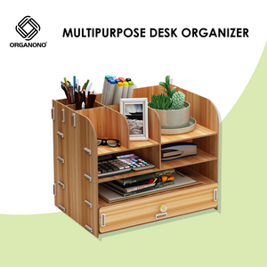 Organono DIY Multipurpose Desktop Desk Organizer