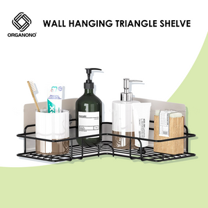 Organono Triangle Shelve Wall Hanging Organizer