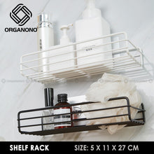 Load image into Gallery viewer, Organono Minimalist Multipurpose Bathroom Wall Hanging Holder
