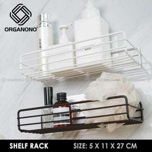 Organono Minimalist Multipurpose Bathroom Wall Hanging Holder