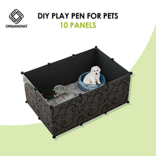 Load image into Gallery viewer, Organono DIY 6-14 Panels Multipurpose Stackable Play Pen - 35x45cm
