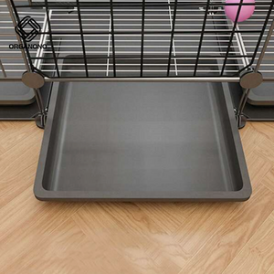 DIY Small Hamster Pet Dog Cat  Squirrel Cage Golden Bear Hamster Nest Expandable Stackable Play Pen with Poop Tray Multipurpose Kitten Space Saving Crate Combination Set