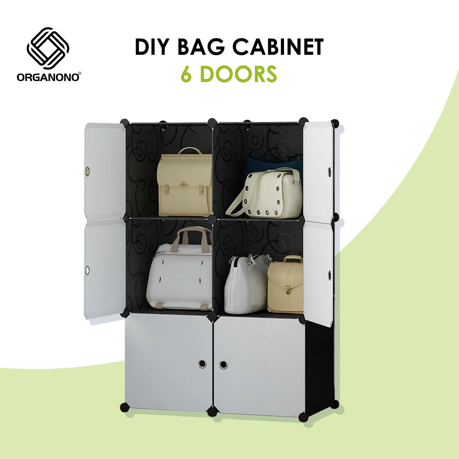 2 door stackable organizer deals