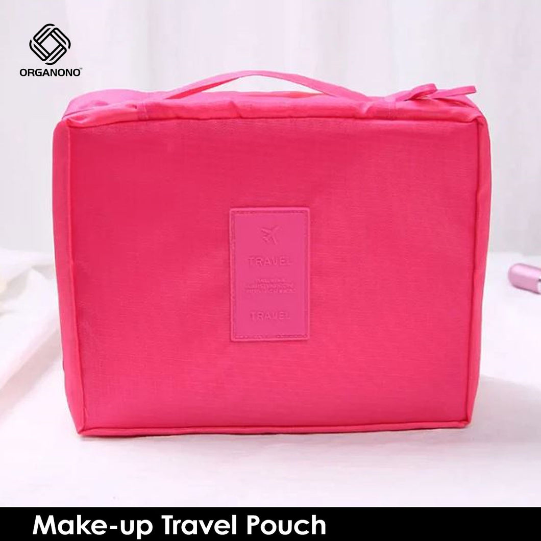 Organono Travel Multi Pouch for Make Up, Accessories, Travel Kit, Hygiene Kit