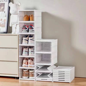 Organono Foldable 6 Layer Shoe Box Cabinet