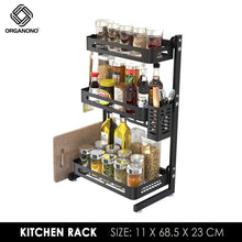Load image into Gallery viewer, Organono 3 Layer Multi-Functional Kitchen Rack
