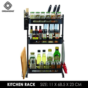 Organono 3 Layer Multi-Functional Kitchen Rack