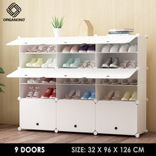 Load image into Gallery viewer, Organono DIY 2-30 Layers ALL WHITE Shoe Organizer - Removable Layer
