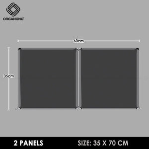 Organono Partition Isolation Panels Customizable Multipurpose Board Table Student Desk Employee Divider Space Saver