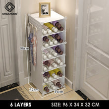 Load image into Gallery viewer, Organono DIY 1-12 Layers Umbrella Rack Multipurpose Storage
