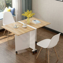 Load image into Gallery viewer, Organono Foldable Dining Table with Wheels
