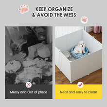 Load image into Gallery viewer, Organono DIY 2 Layer Panel Multipurpose Pet Cage Stackable Play Pen
