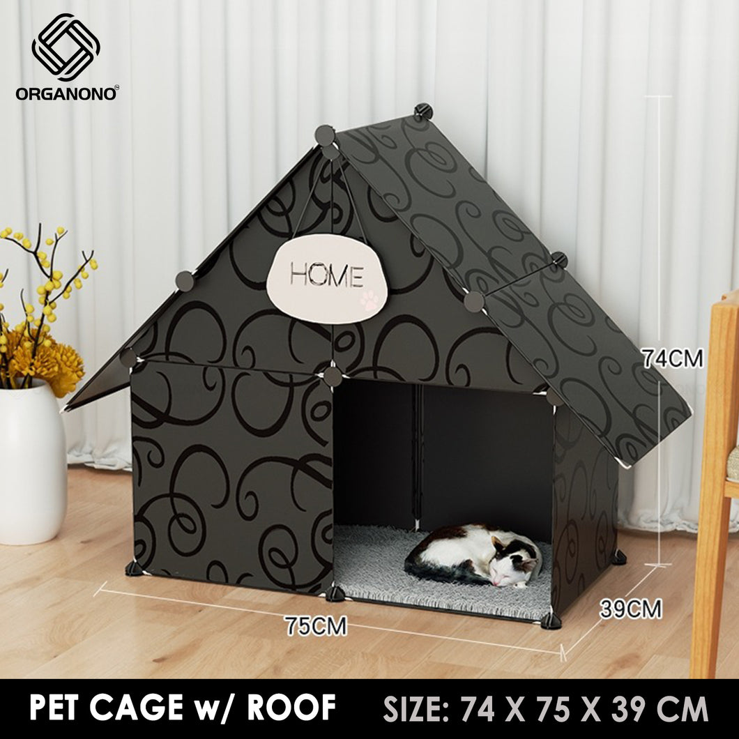 Organono DIY 1 Layer Colorful Pet House