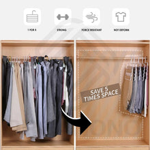 Load image into Gallery viewer, Organono Multi-Layer Wardrobe Hanger for Pants and Towels - Random Color Set of 6
