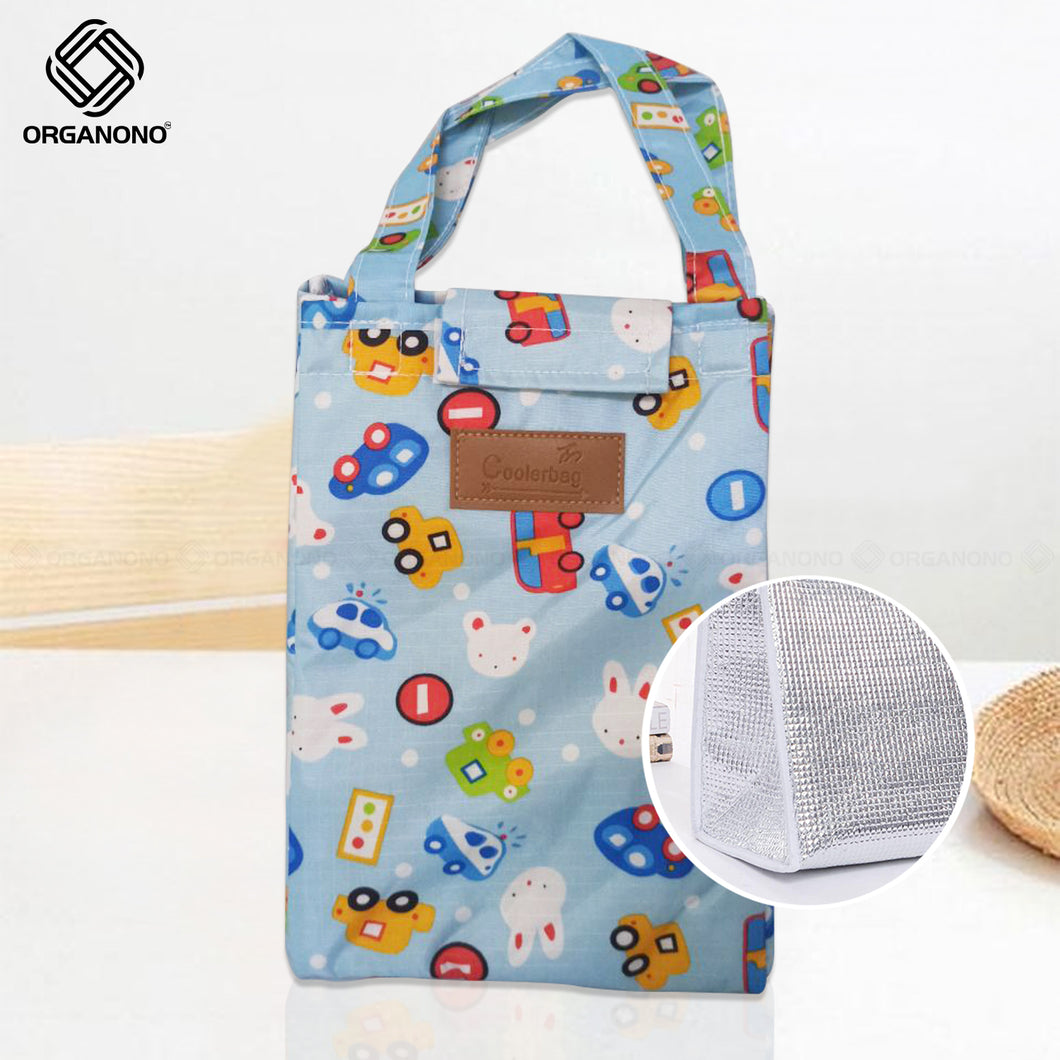 Organono Thermal Food Bag Velcro Portable Waterproof Lunch Box