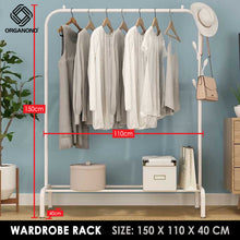 Load image into Gallery viewer, Organono Minimalist Style Wardrobe Rack

