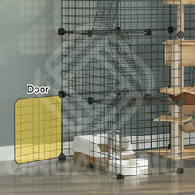 Load image into Gallery viewer, Organono DIY 2-4 Door 3 Layer Steel Net Stackable House Play Pen
