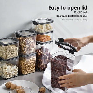 Organono Sealed Transparent Food Storage Jar