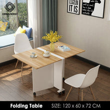 Load image into Gallery viewer, Organono Foldable Dining Table with Wheels

