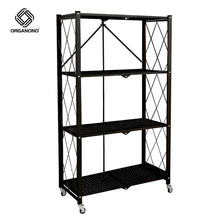 Load image into Gallery viewer, Organono Foldable 4 Layers Kitchen Metal Rack
